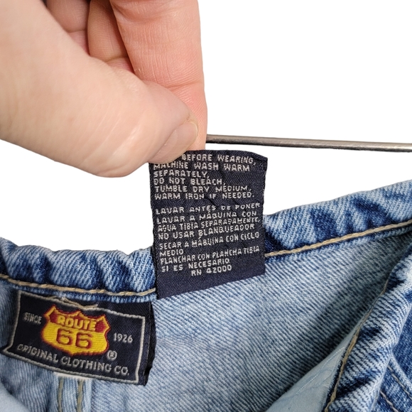 Route 66 Vintage Y2K Low Waisted Button Fly Flaired Led Bell Bottom Jean 5/6 - Picture 14 of 15